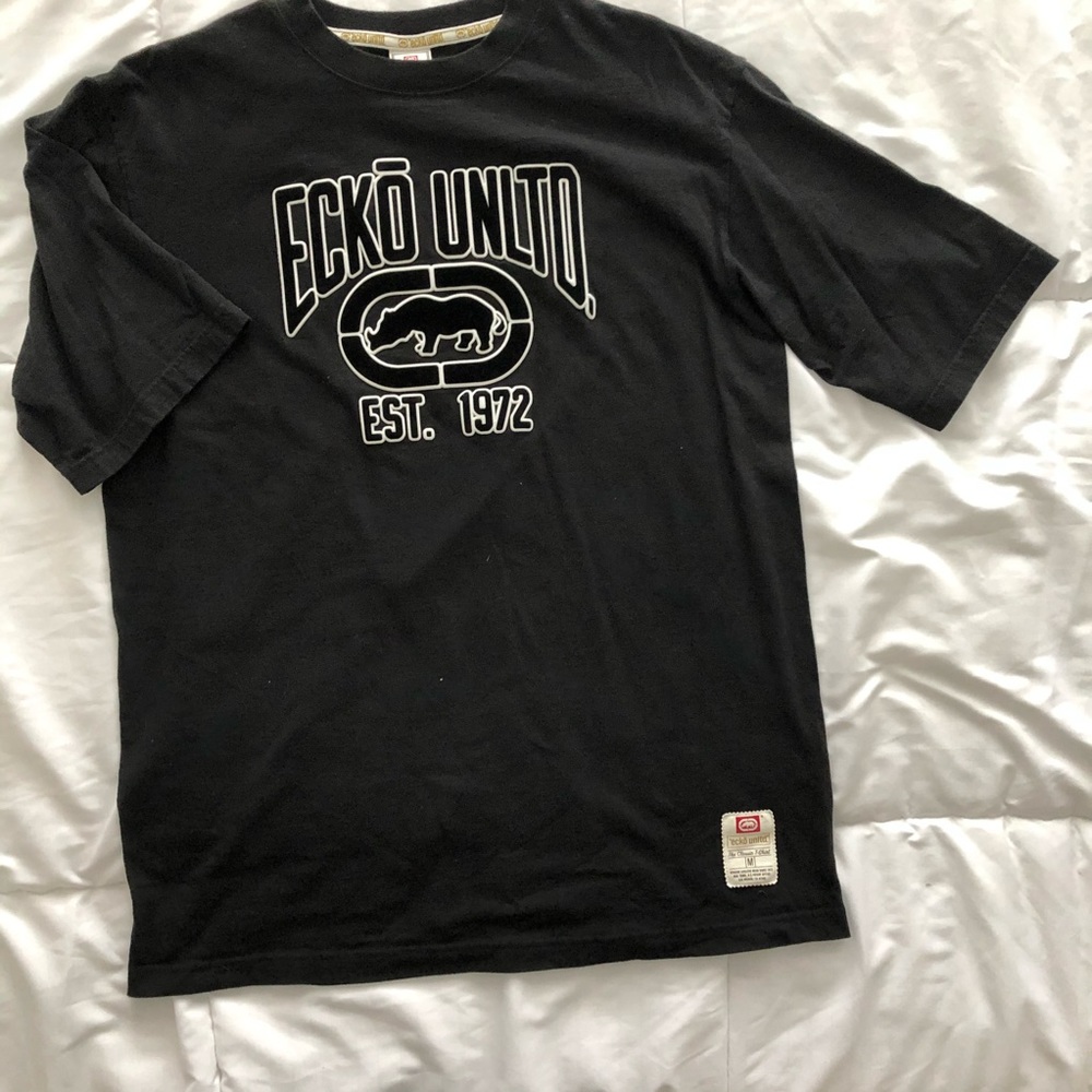Ecko Unlimited Black T-Shirt Like New!!